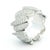 2000 - 2009 Fred of Paris Pavé Diamond Band Ring in 18K White Gold, 2.18 Carats For Sale - Image 5 of 9