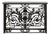 Neoclassical Wrought Iron Console With Belgian Bluestone For Sale