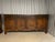 Vintage French Oak Brutalist Sideboard With Iron Hardware, 1970s For Sale - Image 9 of 12