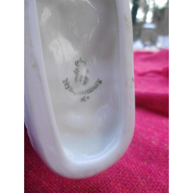 White Porcelain Donkey Figurine from Nymphenburg, 1970s For Sale - Image 8 of 14