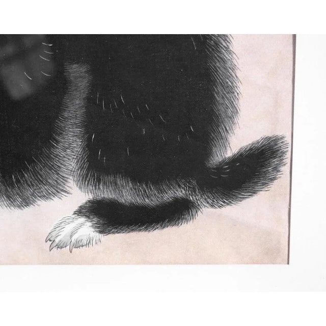 Japanese Painting, 19th-Century, Watercolor on Paper, Framed For Sale - Image 4 of 6