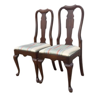 Vintage Pennsylvania House Queen Anne Dining Chairs - A Pair For Sale