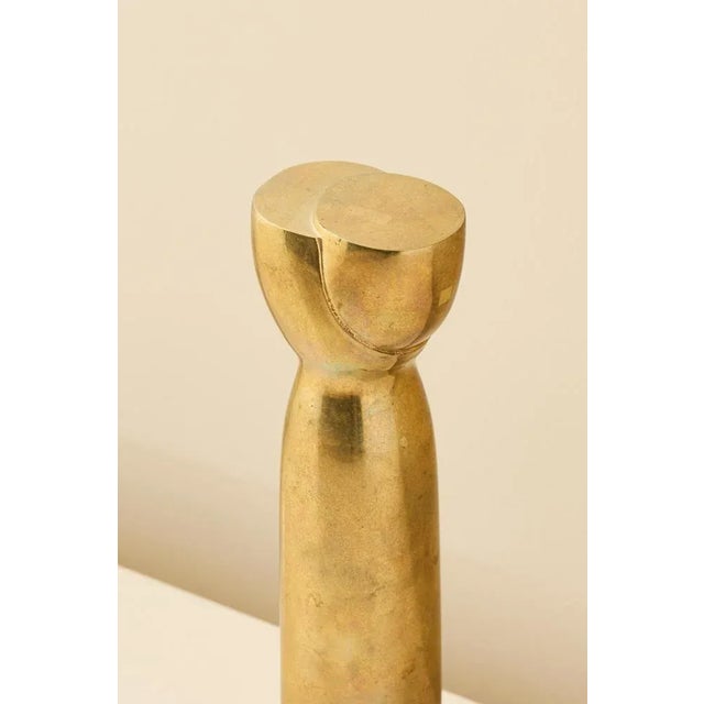 Sigurd Persson, Abstract Sculpture, 1973, Brass For Sale - Image 4 of 7