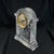 Waterford Crystal “Lismore” Mantle Carriage Clock Gold Face (7.25-inch, Vintage, New Battery) For Sale In Philadelphia - Image 6 of 18