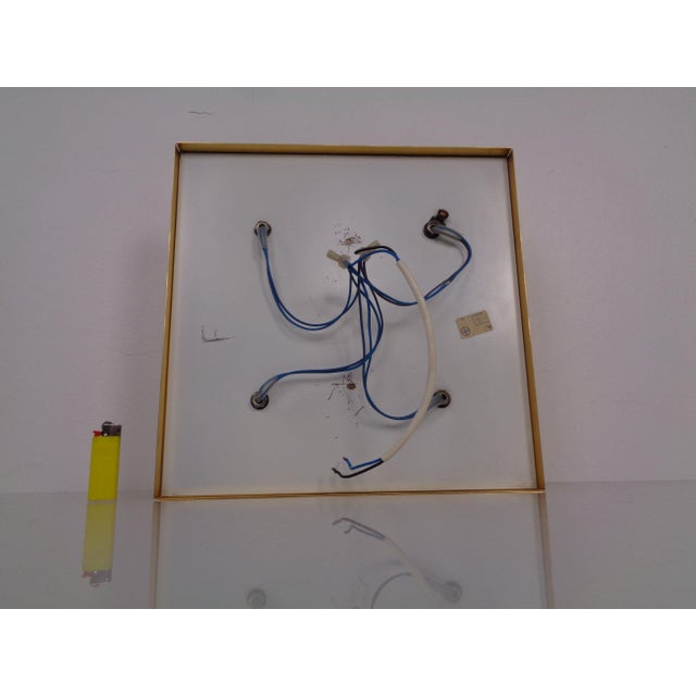 Space Age Gilt Brass Sconce by Joseph Brumberg, Germany, 1960s For Sale - Image 15 of 17