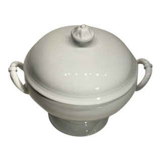 Vintage Dutch White Tureen - #347 For Sale