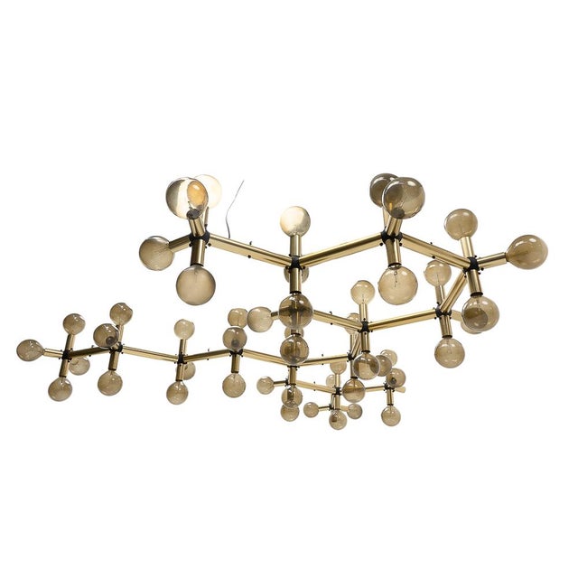 Atomic Ceiling Lamp by Haussmann for Swisslamps International, 1960s For Sale - Image 16 of 16