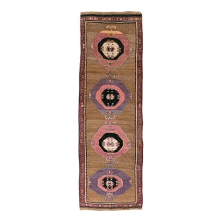 Galerie Shabab Collection Mid-20th Century Turkish Anatolian Long Gallery Carpet For Sale