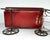Early 20th Century Antique Gibbs Toy Horses & Wagon: Litho Pacers, Red Wagon, c. 1908 For Sale - Image 5 of 10