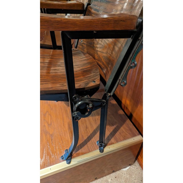 Late 18th Century Antique Theater Chairs - Late 1800s For Sale - Image 5 of 18