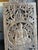 Bring a sense of serenity and timeless craftsmanship into your home with this antique hand-carved solid wood Buddha wall...