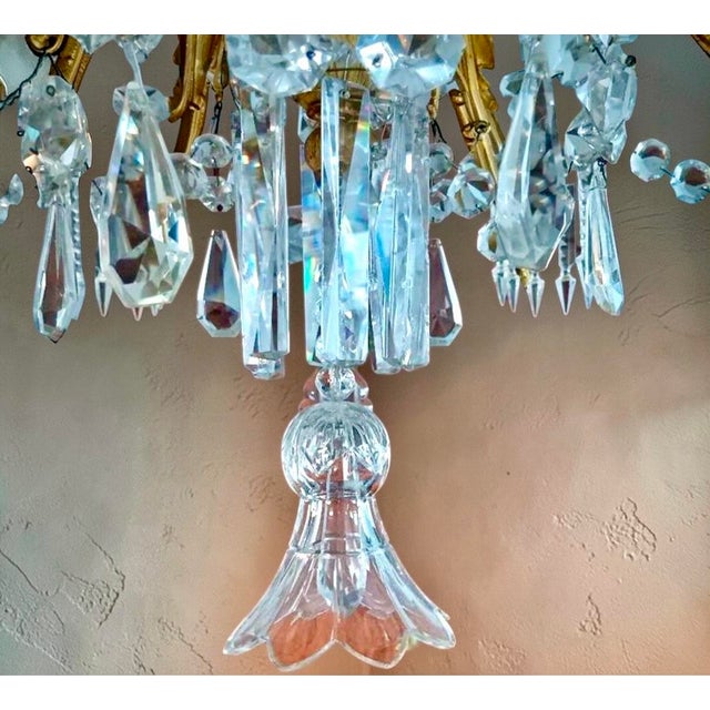 Antique French Chandelier, 1870 For Sale - Image 6 of 7