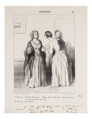 Honoré Daumier, Take the Opportunity, Lithograph, 1852