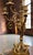 Hollywood Regency Pair of Hollywood Regency French Bronze Putti Candelabra Table Lamps - Paris For Sale - Image 3 of 10