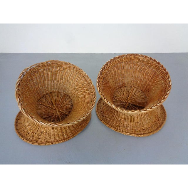 French Bamboo Chairs & Table, 1950s, Set of 3 For Sale - Image 13 of 18