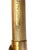 1970s 1970s 18k Gold Plate Pendant Fairchild Serpent Pencil W/ Curb Link Chain Necklace For Sale - Image 5 of 6