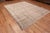 Phenomenal Neutral Cream Brown Color Tribal Design Modern Area Rug, Country of origin: Central Asia, Circa date: Modern...