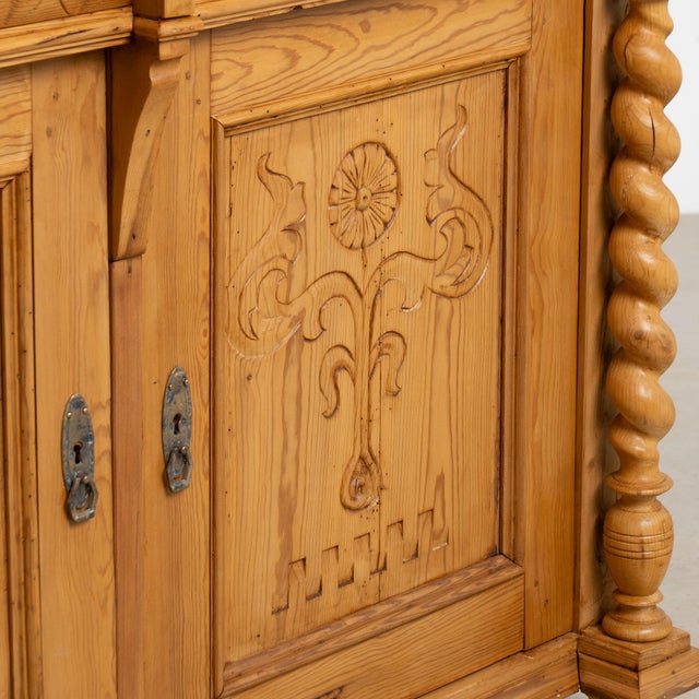 19th Century Pine Sideboard From Denmark For Sale - Image 16 of 18