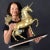 Brass Large Brass Unicorn Sculpture Figurine on Black Wood Base Nearly 22 Inch For Sale - Image 8 of 10