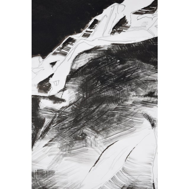 Black Christian Bauer, Nude, Rafi, 1990s, Ink & Pencil For Sale - Image 8 of 11