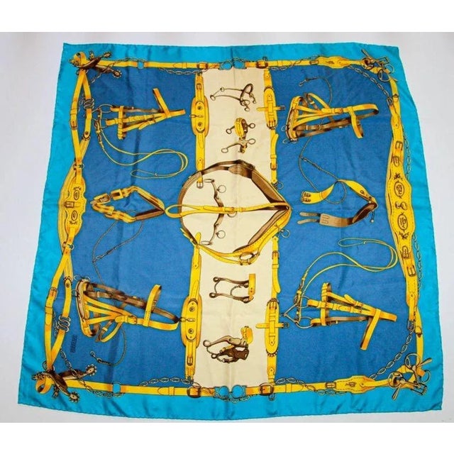 Gorgeous Erre Paris silk scarf in mint pristine condition. Erre Foulards 100% Silk Square 34" x 34” Scarf. Designed by...