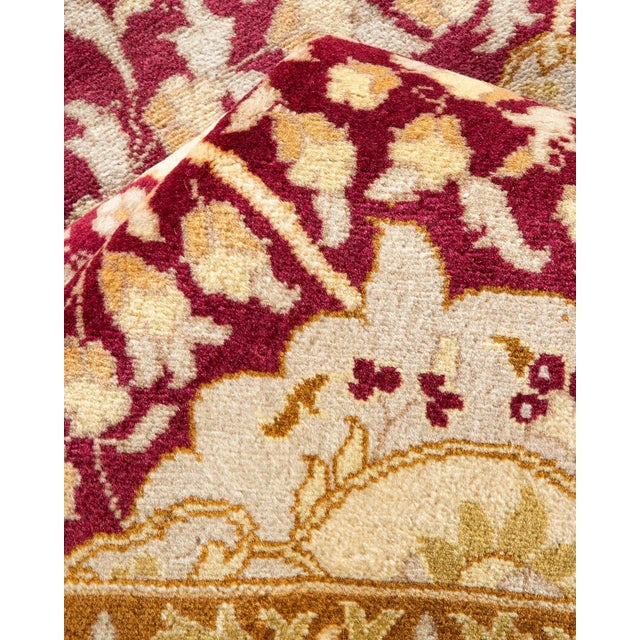 Textile Mogul, One-of-a-Kind Hand-Knotted Area Rug in Purple, 10' 1" x 13' 10" For Sale - Image 7 of 8