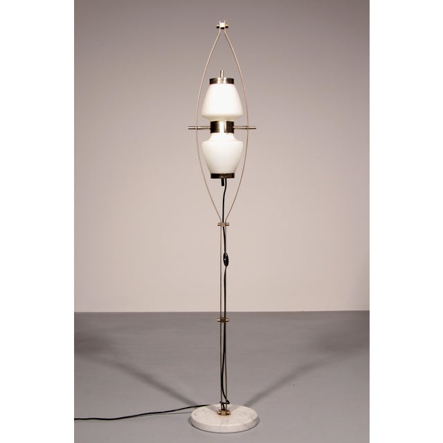 Goffredo Reggiani Vintage Italian Floor Lamp by Goffredo Reggiani, 1960 For Sale - Image 4 of 8