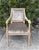 Vintage Italian Neoclassical Carved Wood Armchairs, Newly Upholstered, Pair Offered for sale is an elegant pair of vintage...