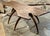 This one-of-a-kind custom dining table is handcrafted by artist and woodworker Larry Jerome using solid American black...