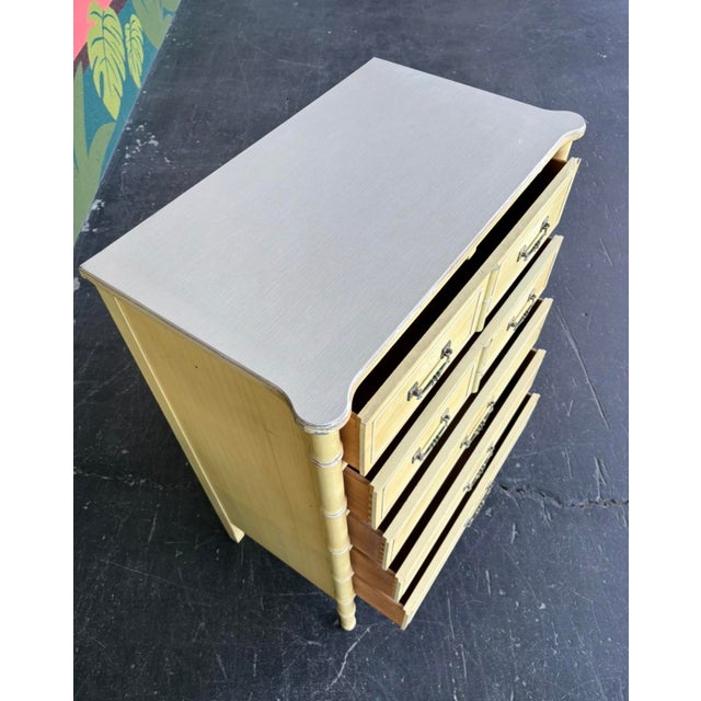 Mid Century Henry Link Bali Hai Dresser Set For Sale - Image 13 of 15