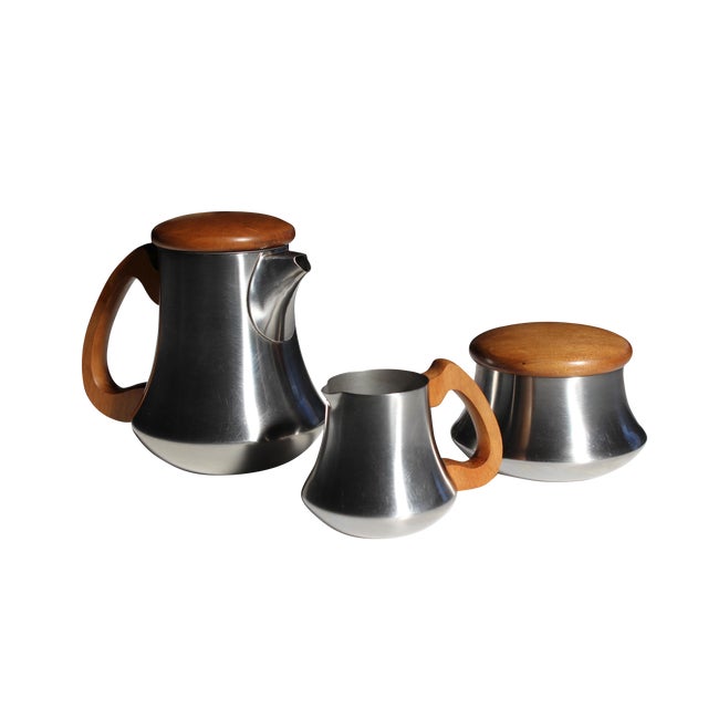 Letang & Remy Mid Century Modern Tea/Coffee Set 3 Pieces Chairish