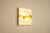 Cristal and Yellow Quilt Wall Lamps by Toni Zuccheri for Venini, Italy, 1970s, Set of 4 For Sale - Image 10 of 18