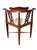 Antique Edwardian Sheraton Revival Inlaid Mahogany Corner Chair, Circa 1900 For Sale - Image 4 of 18