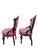 Late 19th Century Antique Victorian Carved Walnut Parlor Chairs - Pair For Sale - Image 5 of 12