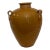 Mid 20th Century Ocher Pottery Vase For Sale