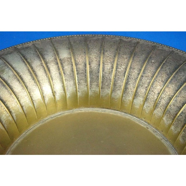 Vintage Silver-Plated Brass Bon Bon Bowl by Josef Hoffmann, 1920s For Sale - Image 11 of 18