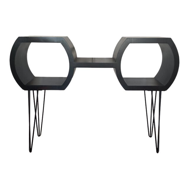 Mid Century Modern Side Board/Credenza With Atomic Hairpin Legs For Sale