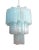 Ice Blue Murano Glass Tubular Chandelier For Sale - Image 10 of 10
