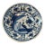 18th Century Delft Platter With Peacock For Sale