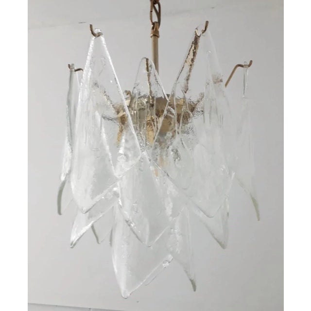 La Murrina Mid 20th Century Murano "Vele" Chandelier by La Murrina For Sale - Image 4 of 8