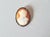 Victorian Antique Shell Cameo Brooch, Late 1800s For Sale - Image 3 of 8