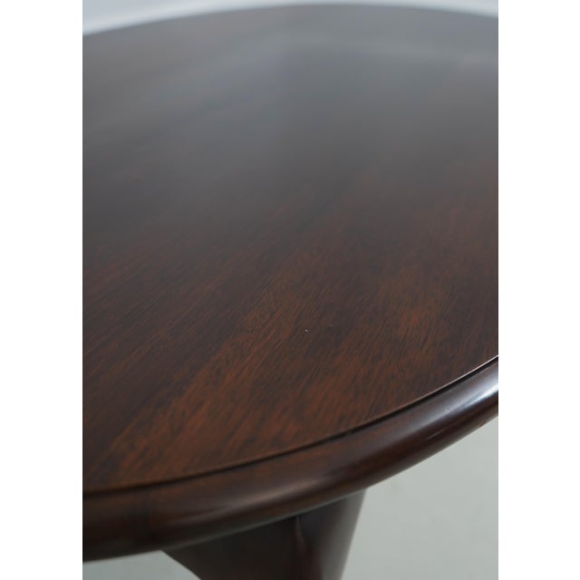 Stickley Oval Mahogany Coffee Cocktail Table For Sale - Image 10 of 13