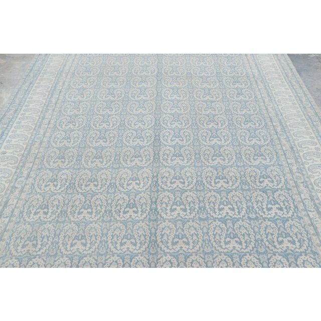 This antique 7x10 Persian Khorasan rug originates from Eastern Persia circa 1910-1920. Hand-knotted in fine wool, it...
