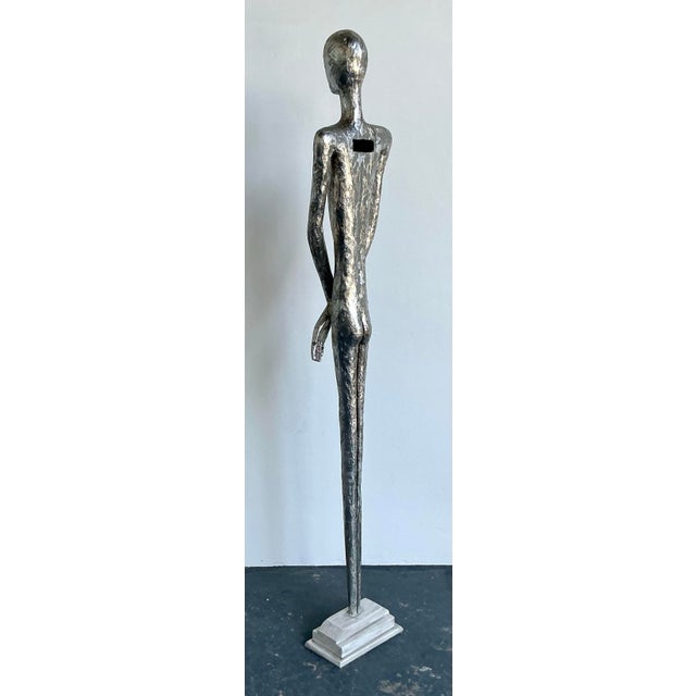 Vintage Boho Abstract Figural Wall Sculpture For Sale - Image 10 of 12