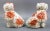 Staffordshire Pair of Mid 20th Century Staffordshire Red & White Ceramic Mantle Spaniel Dogs Figurines For Sale - Image 4 of 9