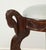Antique Hand Carved Mahogany Swan Bench For Sale In New York - Image 6 of 9