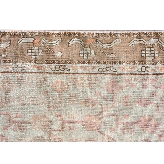 Early 20th Century Central Asian Khotan Rug For Sale - Image 9 of 15
