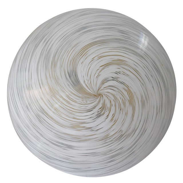Mid-Century Design Swirl Wall Lamp from Hillebrand, 1960s For Sale