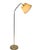 Mid 20th Century Brass Gooseneck Floor Lamp For Sale - Image 13 of 15