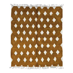 Mustard Moroccan Rug - 9.8 X 8.2 Ft
